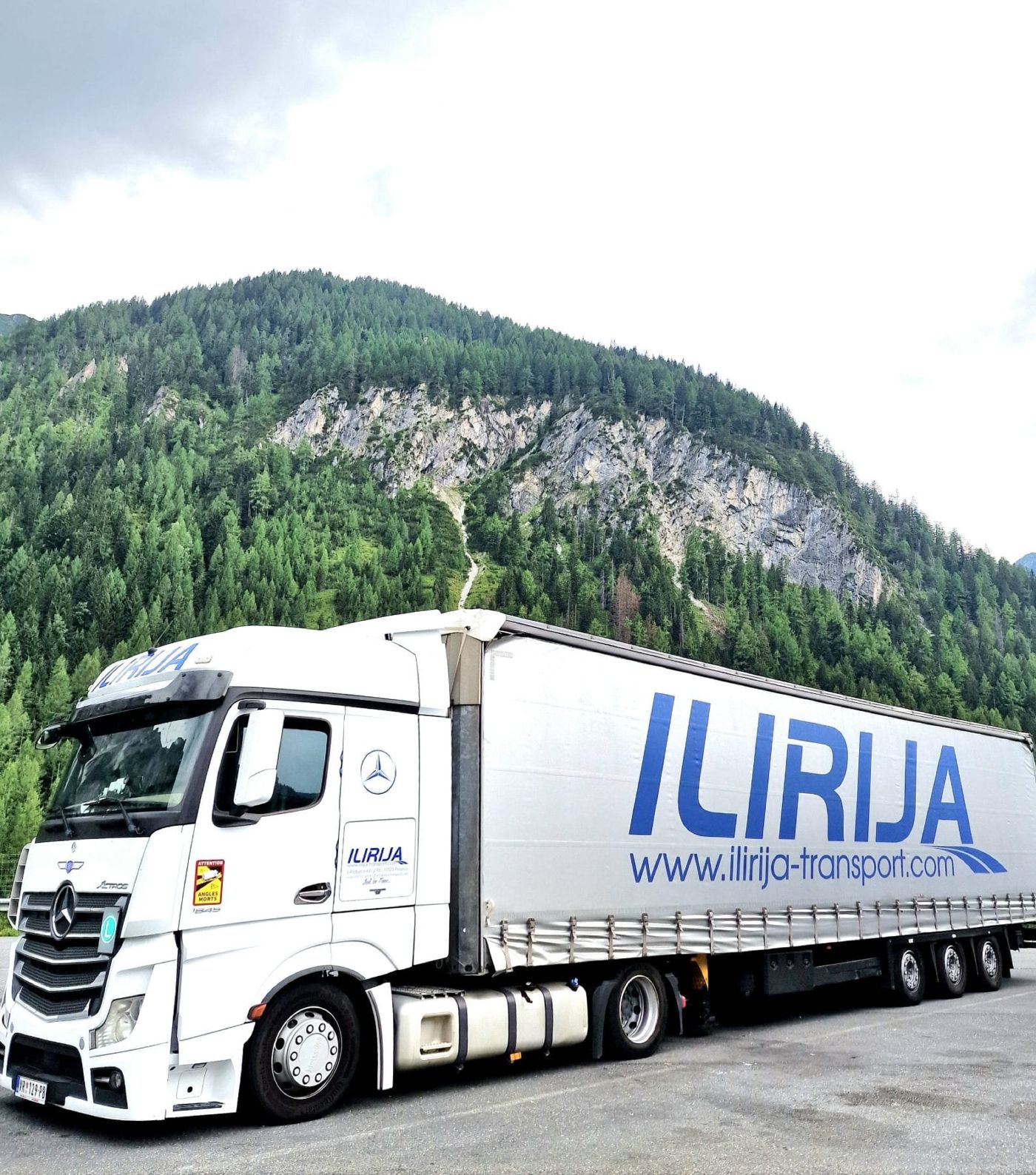 Ilirija Transport truck